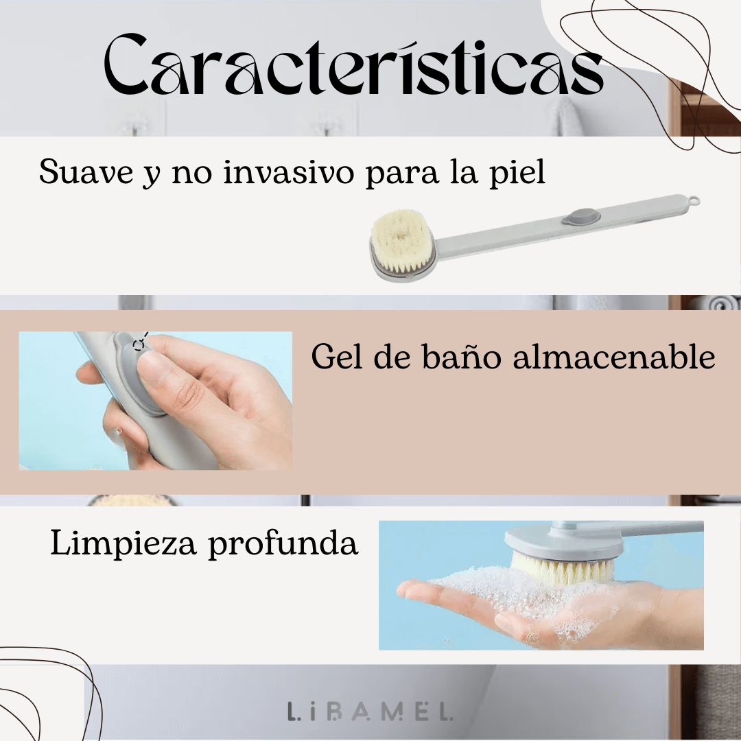 Cepillo de Ducha Ergonómico - AquaCare ™