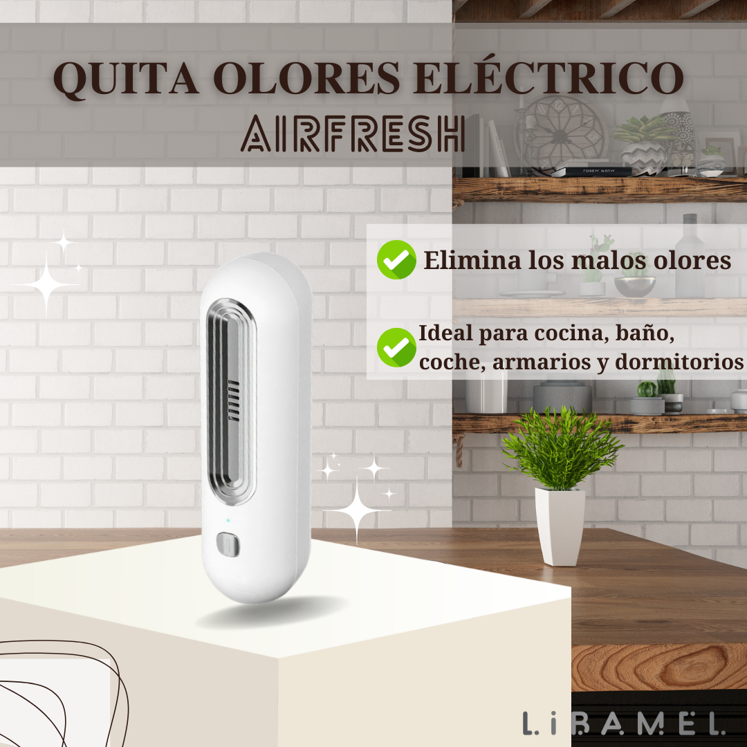 Quitaolores Eléctrico - AirFresh™