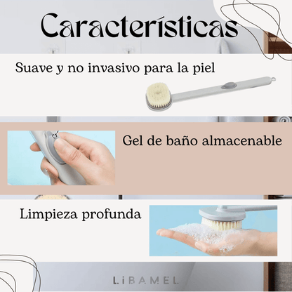 Cepillo de Ducha Ergonómico - AquaCare ™
