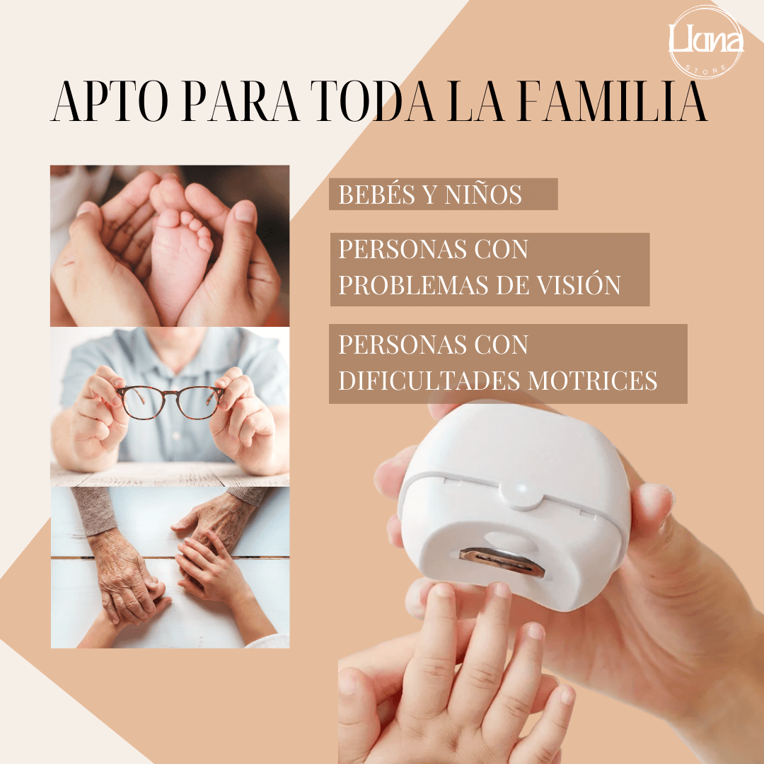 Cortauñas Multifunción Eléctrico - NailPro™