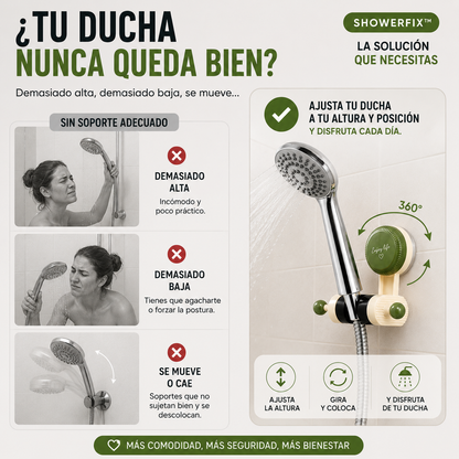 SOPORTE CABEZAL DUCHA