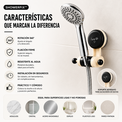 SOPORTE CABEZAL DUCHA